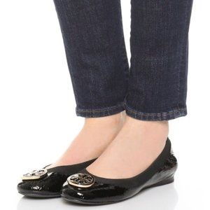 Black Caroline Tory Burch Flats